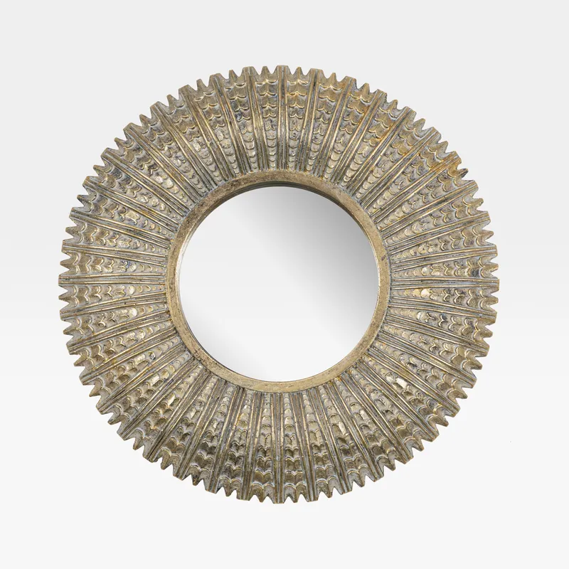 KIRA wall mirror gold - dia 20cm