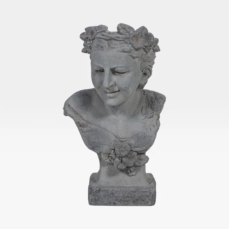 VALEZ planter grey - H64cm
