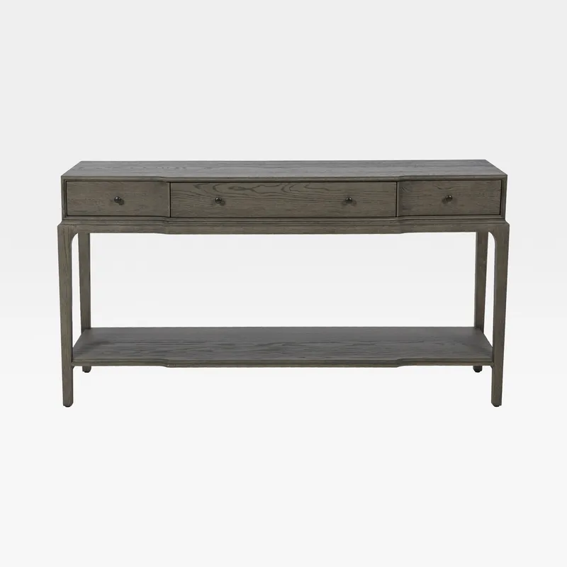 TRAIL console grey - 161x43cm