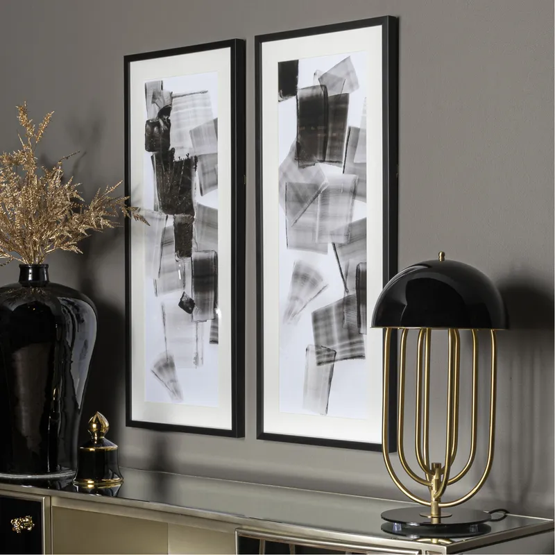 METALLIC grass stem gold - H102cm