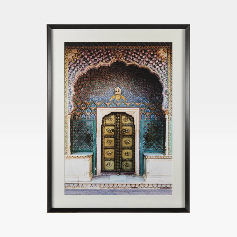 THANGKA II print black/bronze - 83x109cm