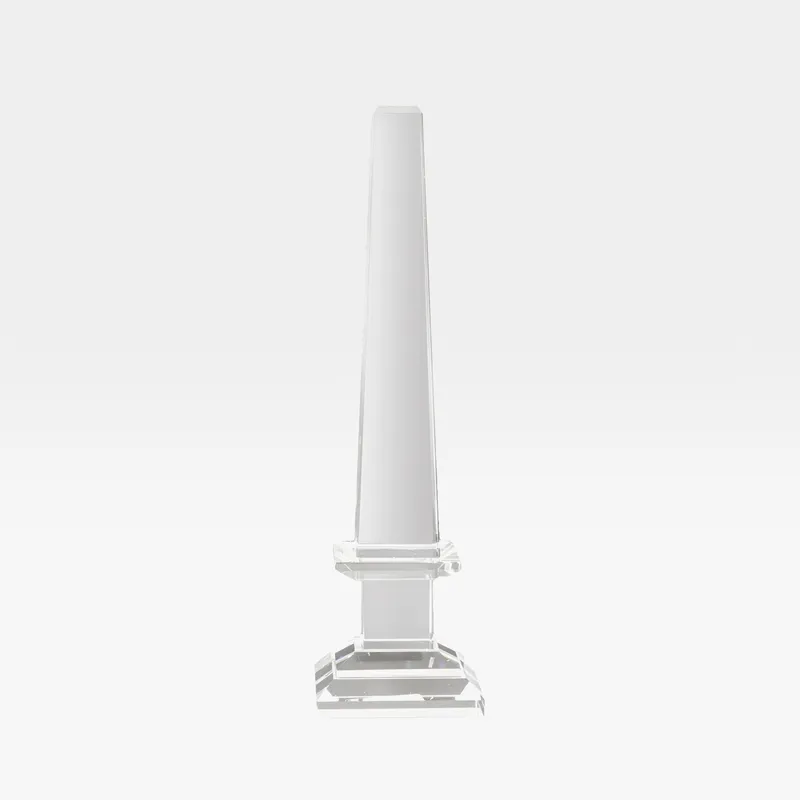 OBELISK decoration clear - H30cm
