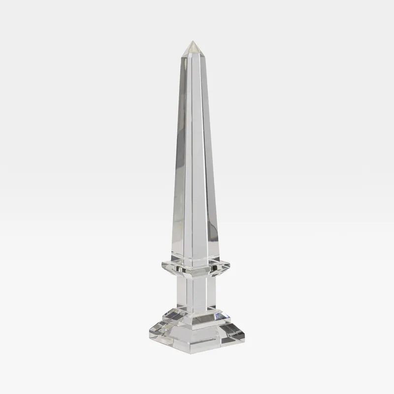 OBELISK decoration clear - H30cm