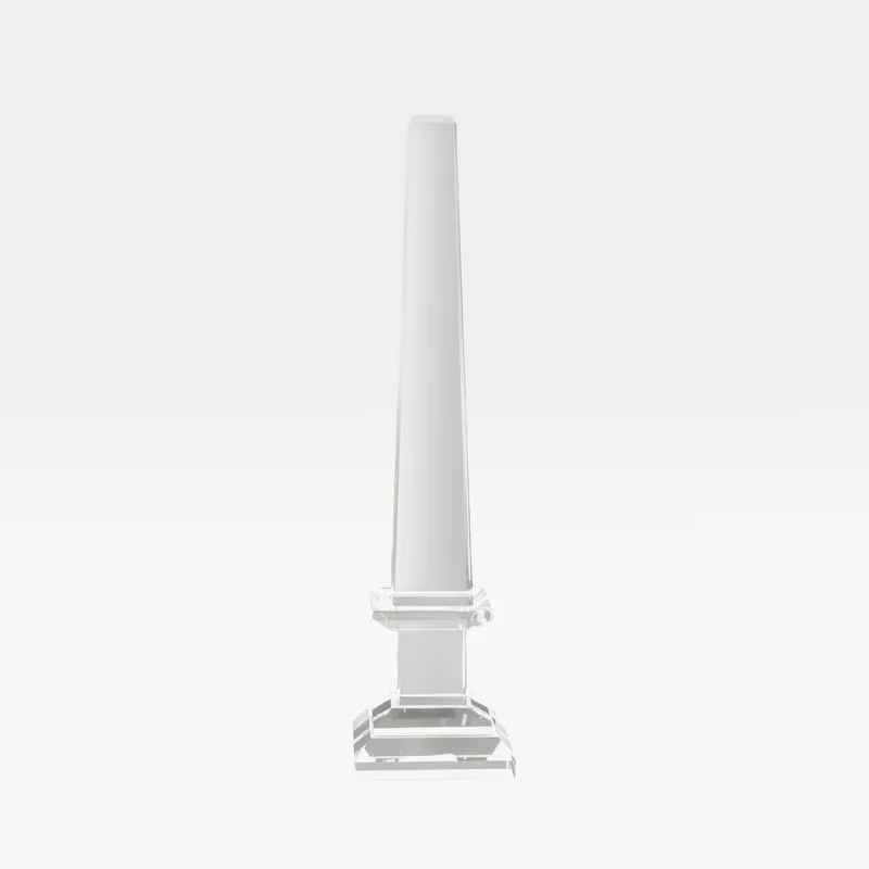 OBELISK decoration clear - H34cm