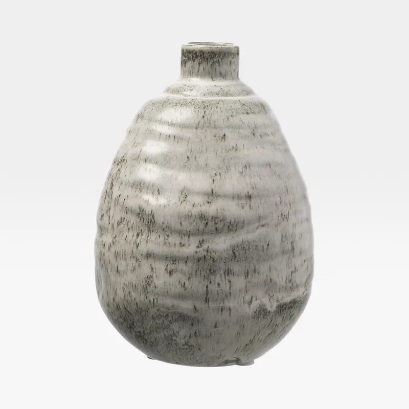 ONYX vase white - H19cm