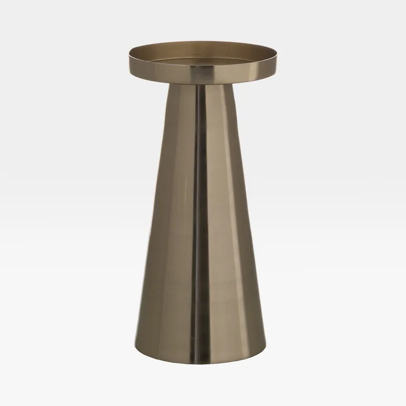 LUCIA candle holder gold - H23cm