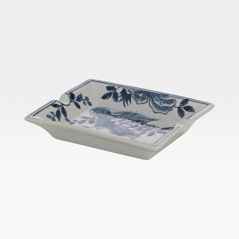 CARL plate blue - 20x16cm