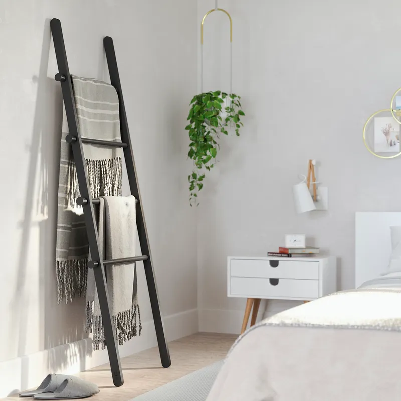LEANA ladder black - H152cm