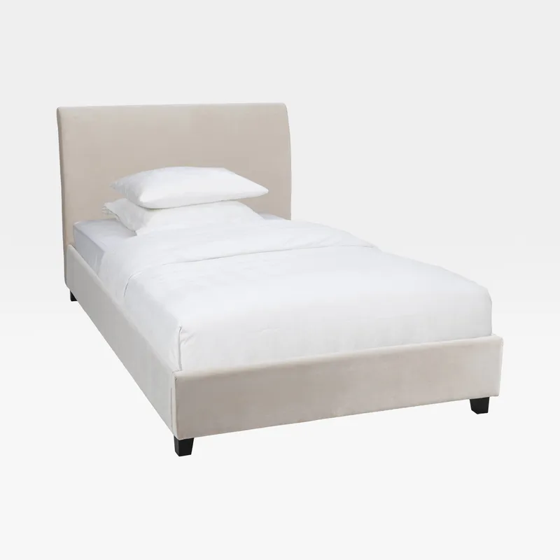 ALISA bed microfibre natural - 120x200cm
