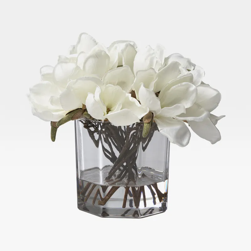 MAGNOLIA arrangement white - H25cm