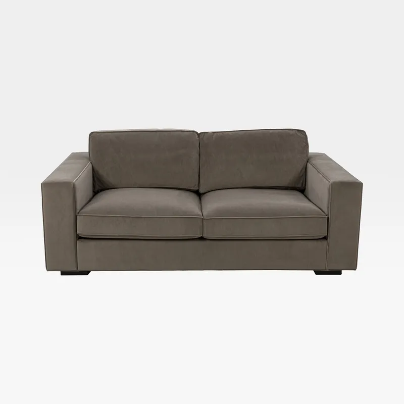 SENT 2 seater sofa microfibre taupe