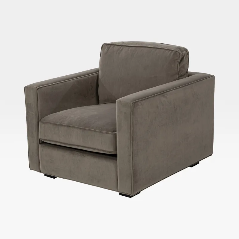 SENT chair microfibre taupe