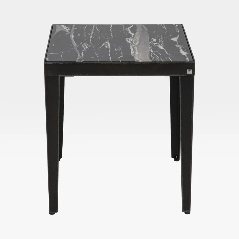 TECH side table black - 50x50cm