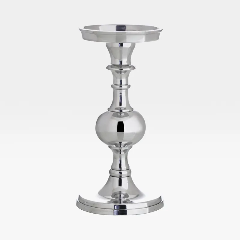 LAYANA candle holder stainless steel - H25cm