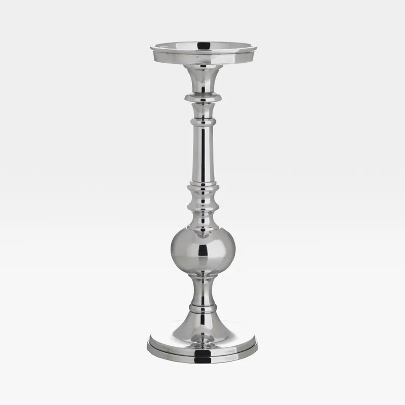 LAYANA candle holder stainless steel - H33cm
