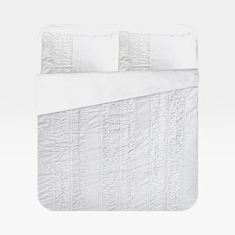 RUCHI duvet cover white set of 3