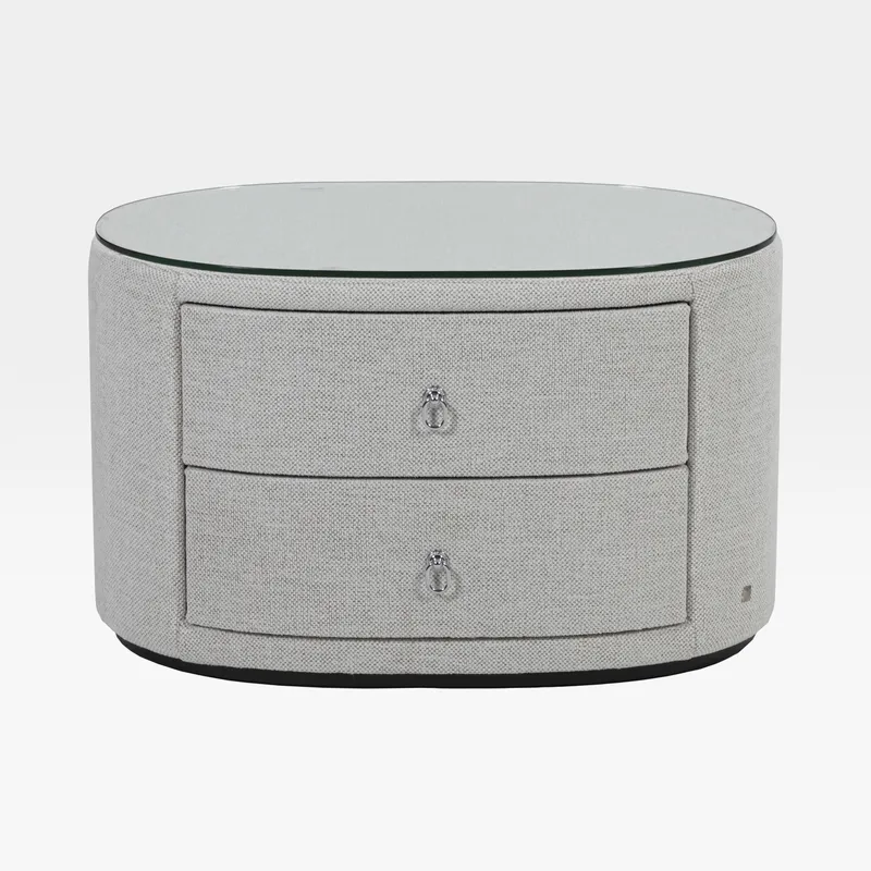 FERRIS bedside table white