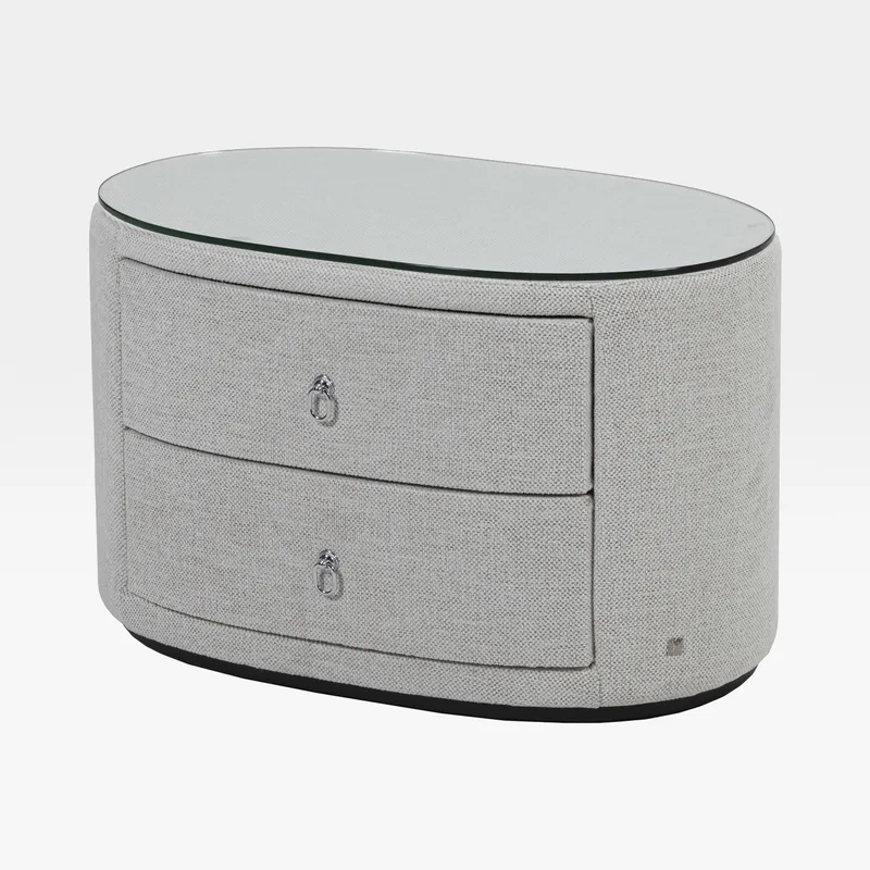 FERRIS bedside table white