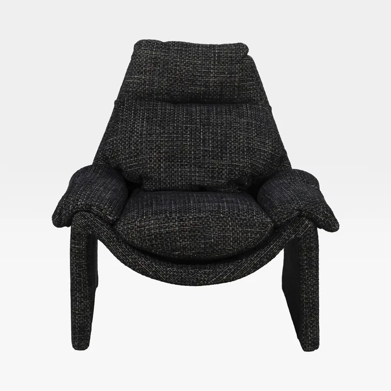 BRIDGE armchair black