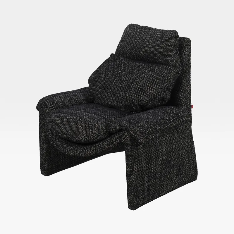 BRIDGE armchair black