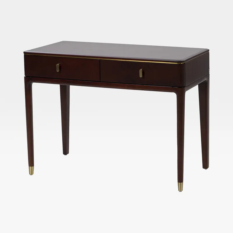 RISING dressing table brown/gold - 100x45cm