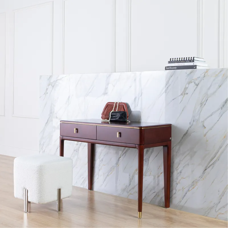 RISING dressing table brown/gold - 100x45cm