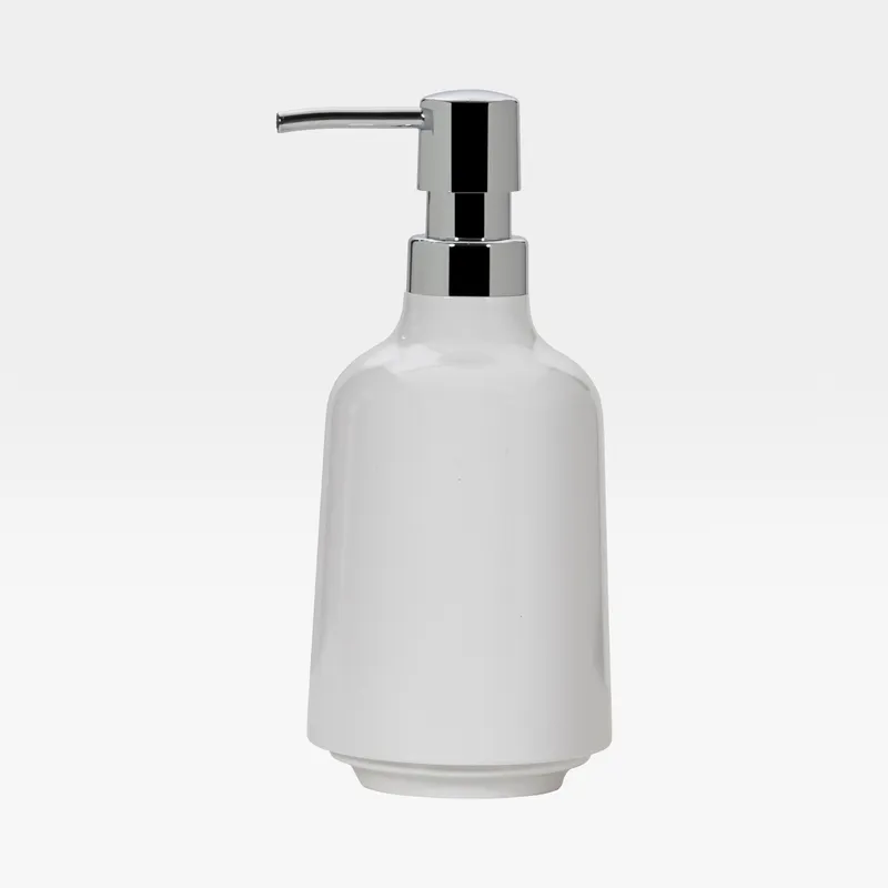 STEP soap pump white