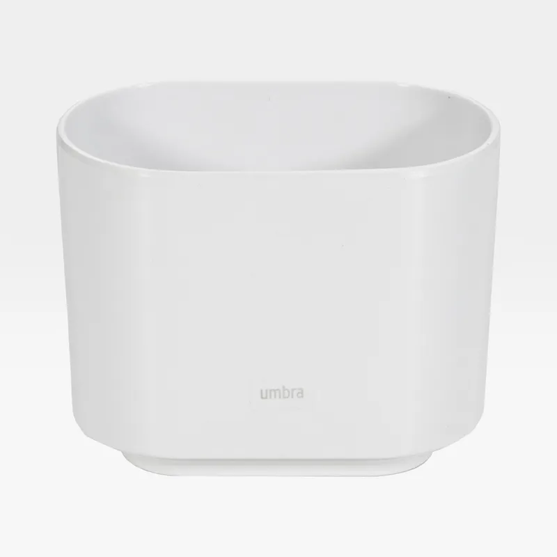 STEP toothbrush holder white