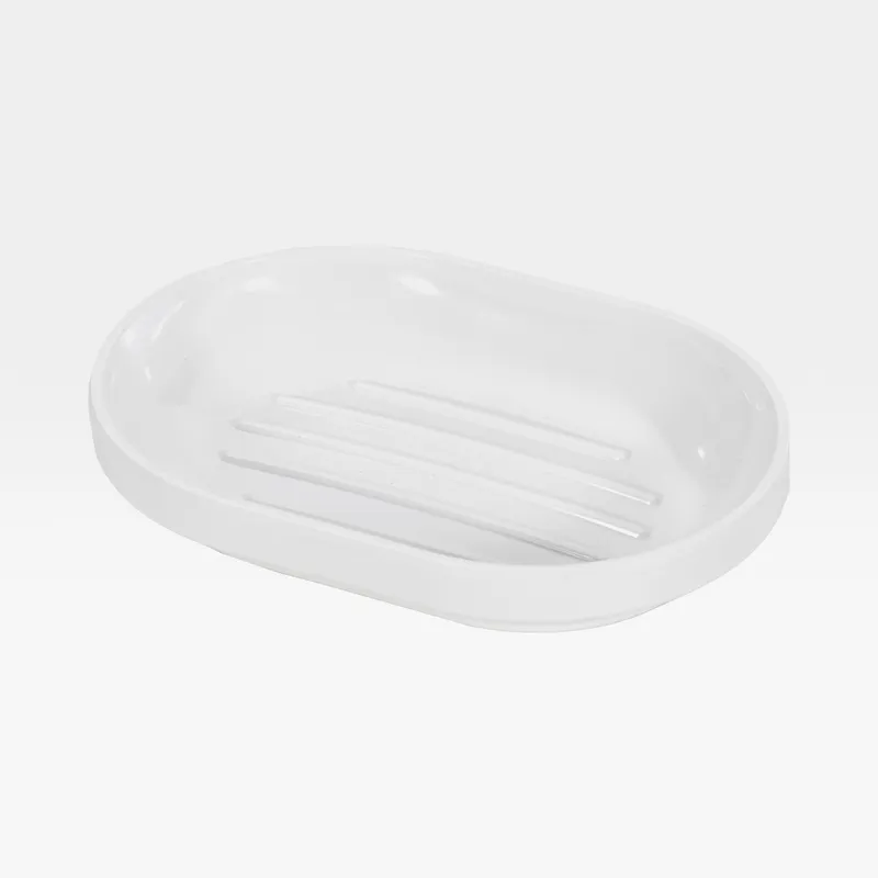 STEP soap dish white