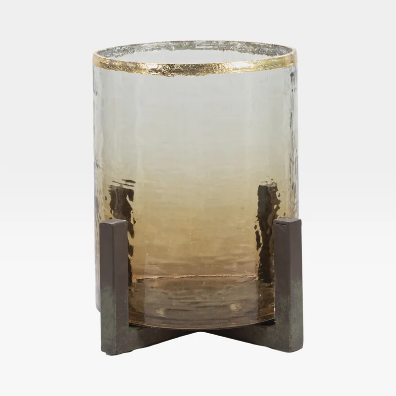 ODELIA hurricane bronze - H28cm
