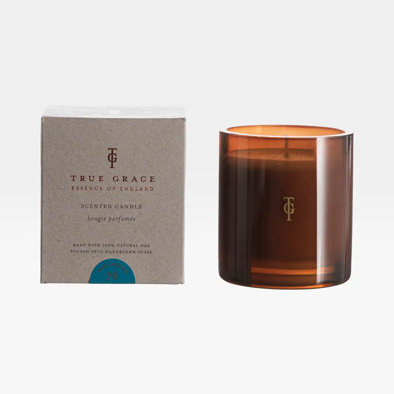 BURLINGTON candle medium brown
