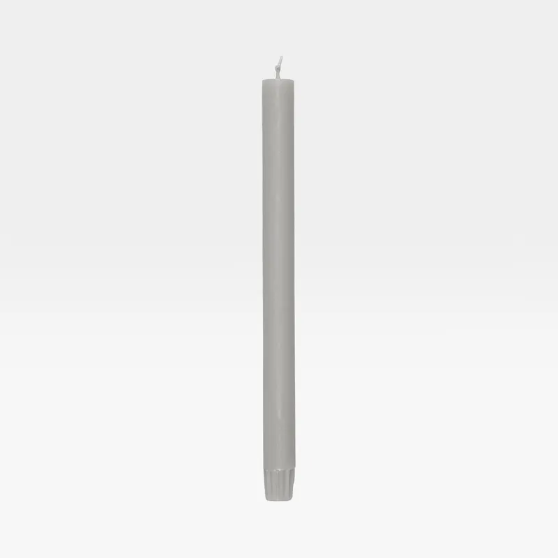 COLUMN candle grey - H30cm