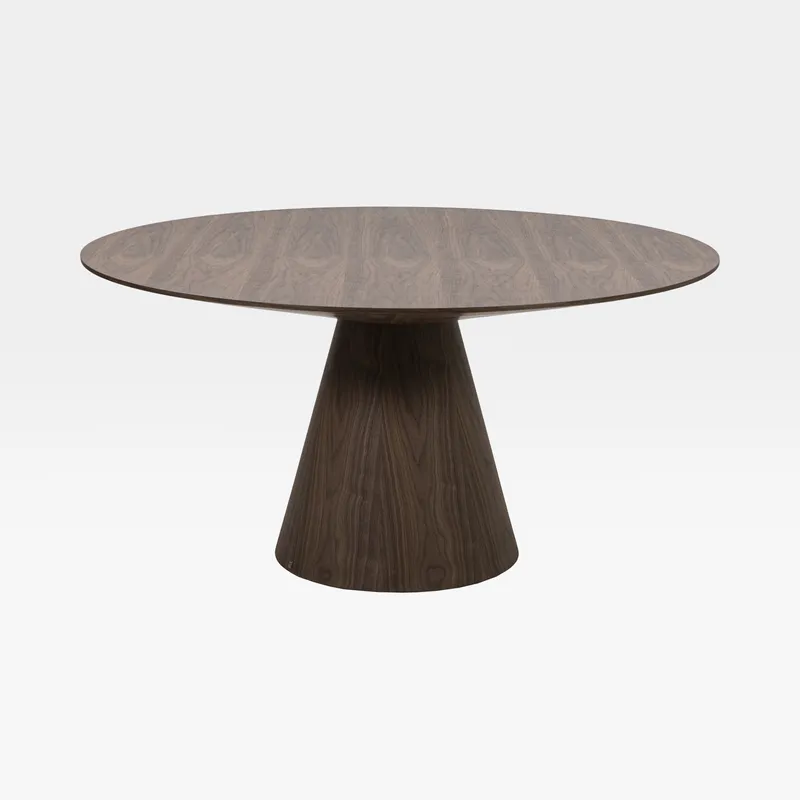 Shop RIO dining table brown dia 150cm Online 672103 United...
