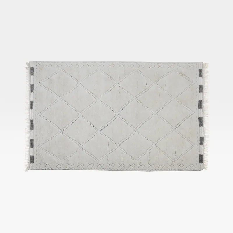 NOURA rug white - 200x300cm