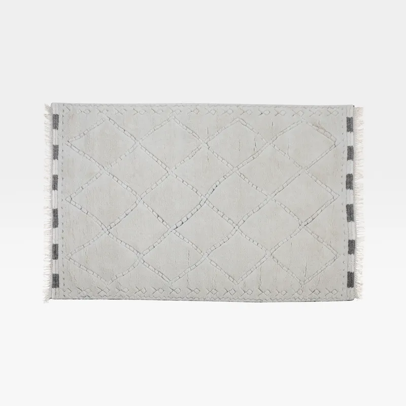 NOURA rug white - 300x400cm