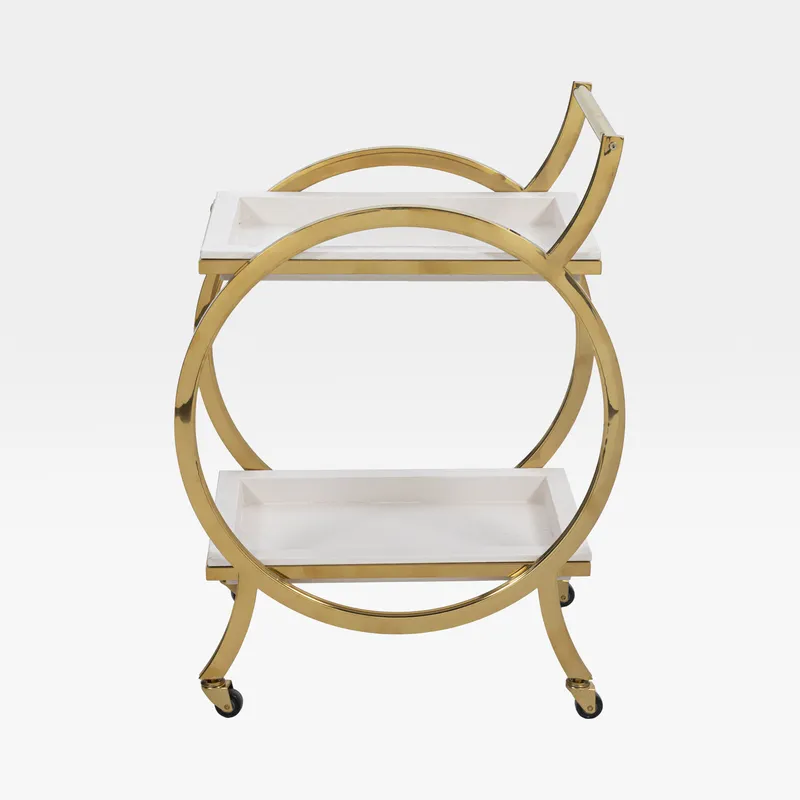 EMELIA trolley gold - 64x41cm