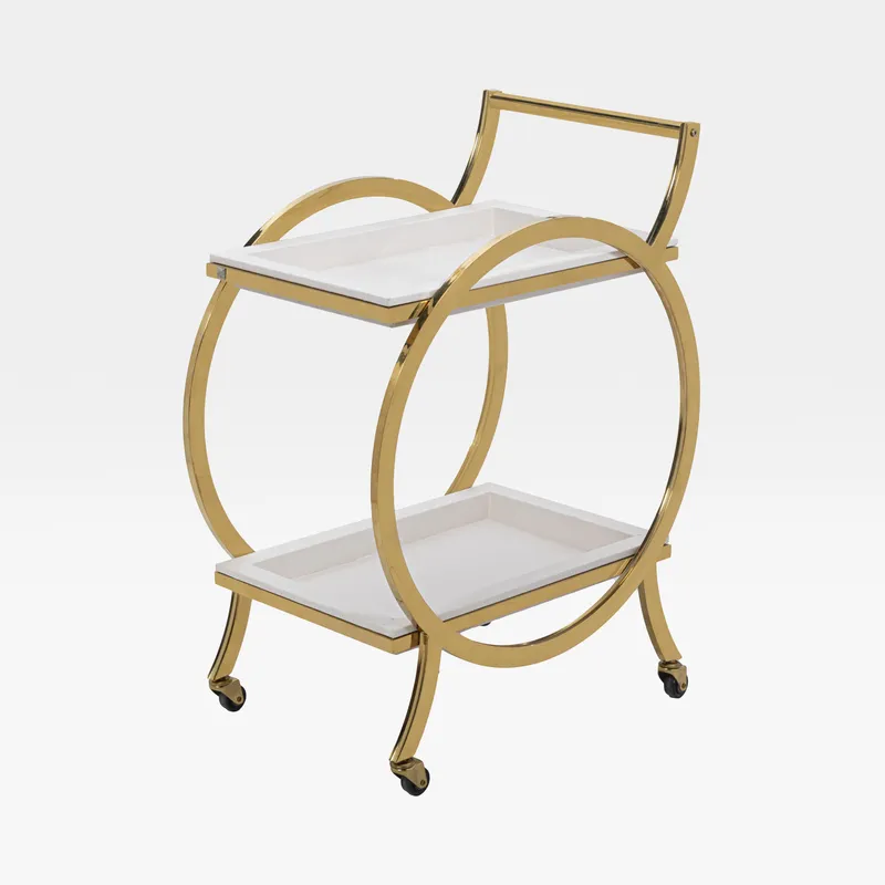 EMELIA trolley gold - 64x41cm