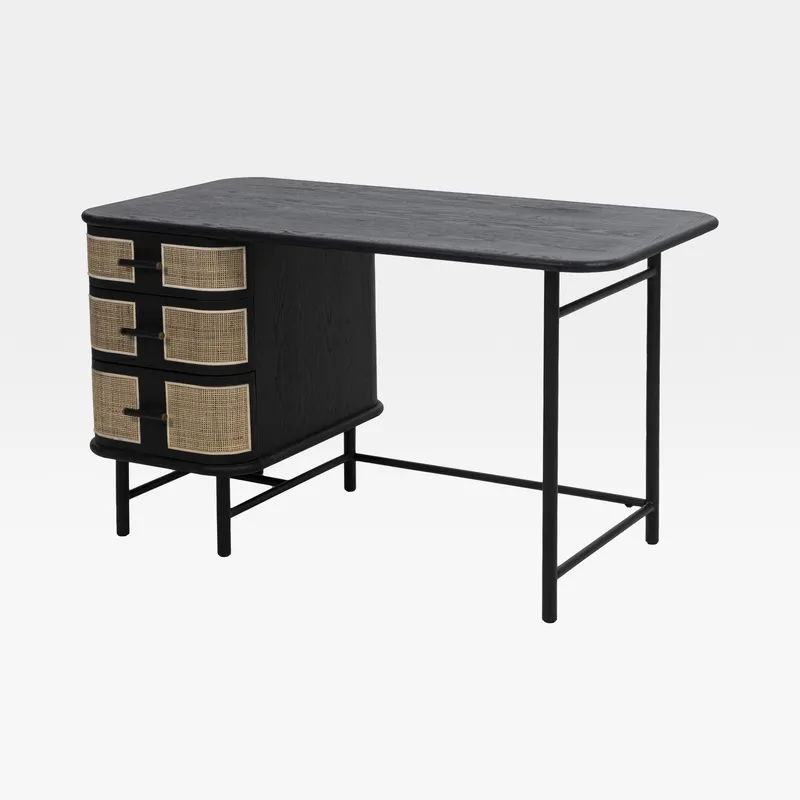 TERRE desk black - 130x70cm