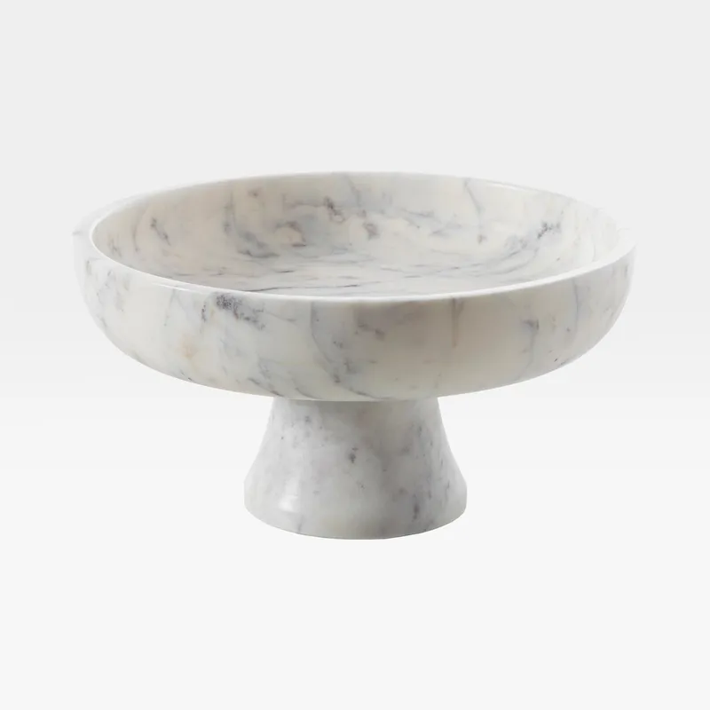 MARBLE bowl white - dia 25cm