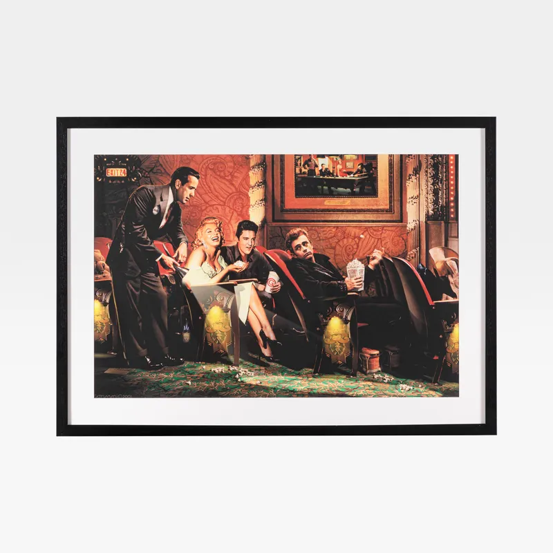 FOREVER Movie Art print black - 109x79cm