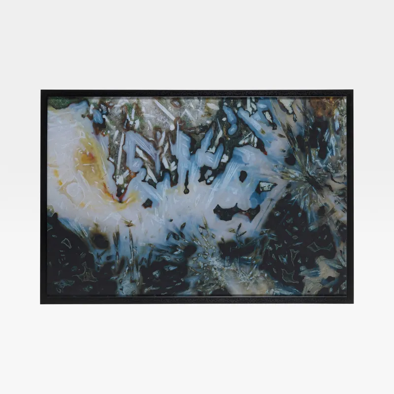 LUPUS print black - 124x84cm