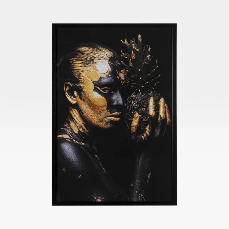 FASHION II print black - 84x124cm