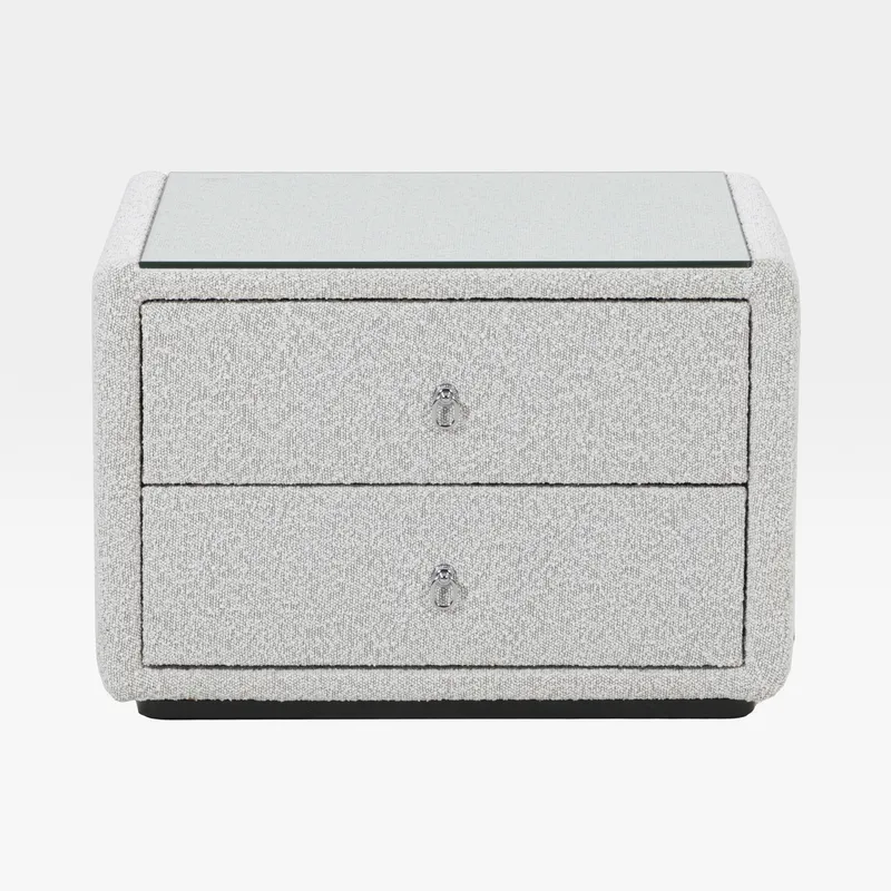 CASA bedside table white
