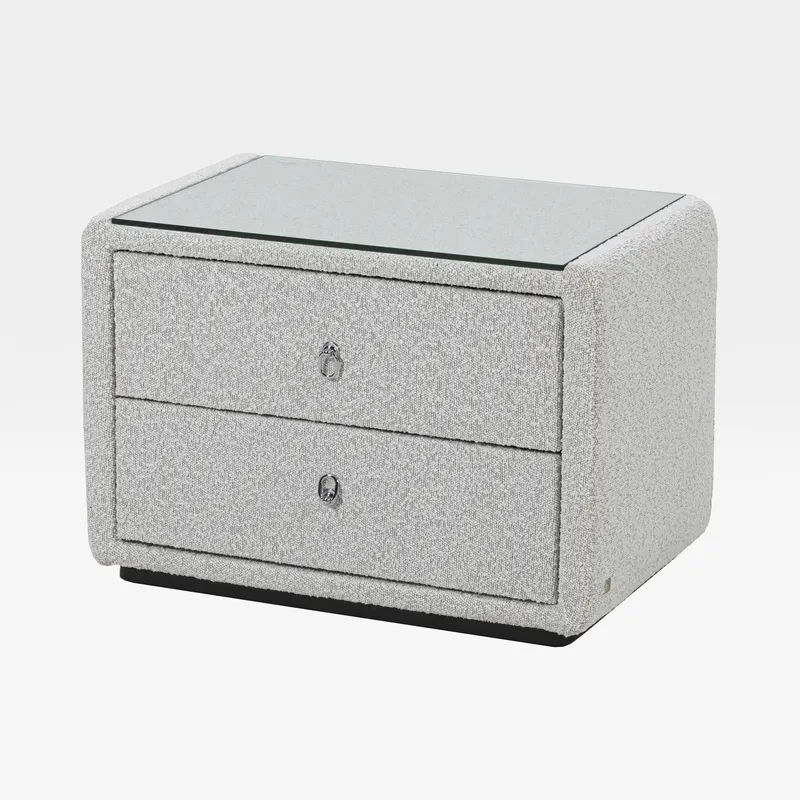 CASA bedside table white