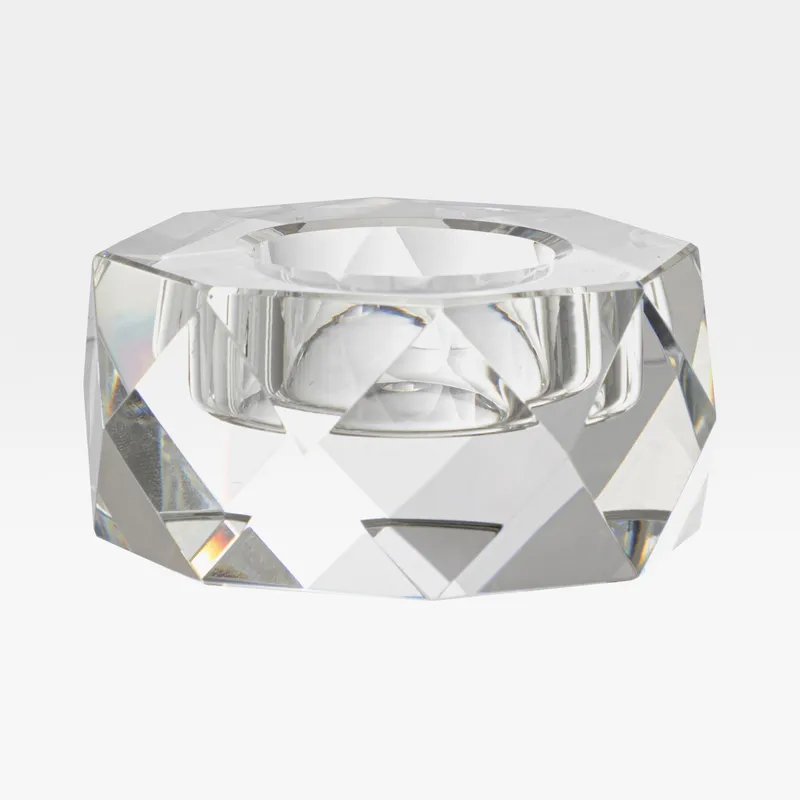NORAH tea light holder clear - H4cm