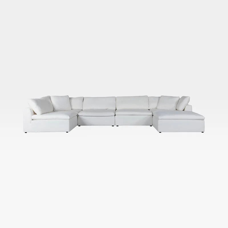 SUNLIGHT SP armless modular chair white - large