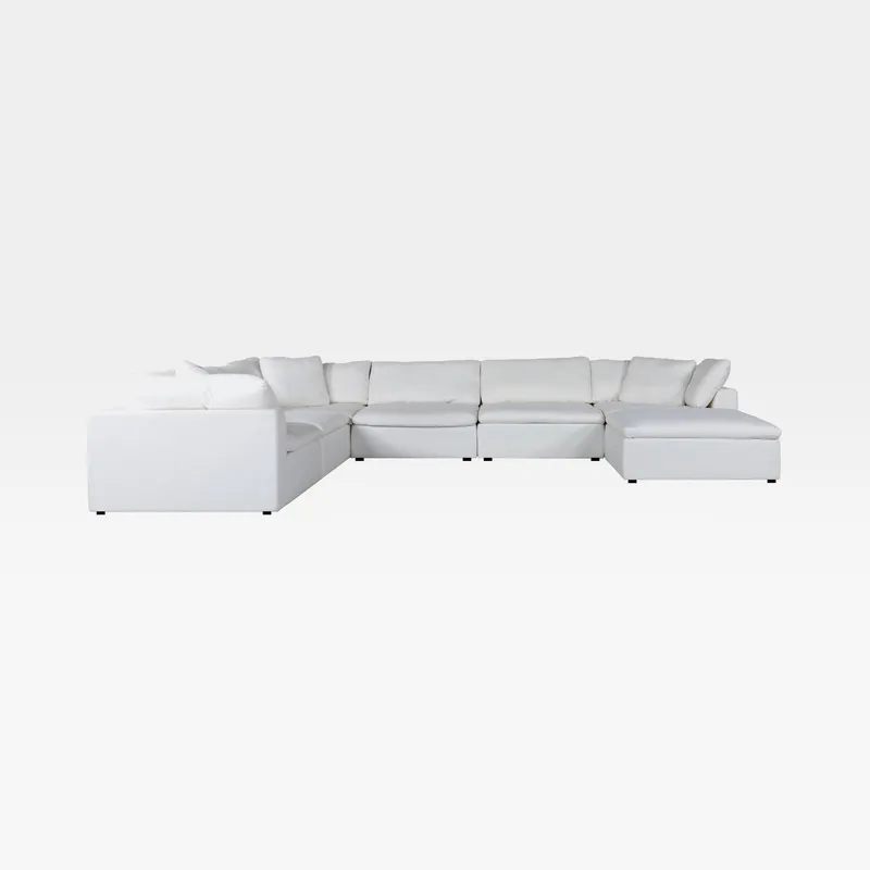 SUNLIGHT SP armless modular chair white - large