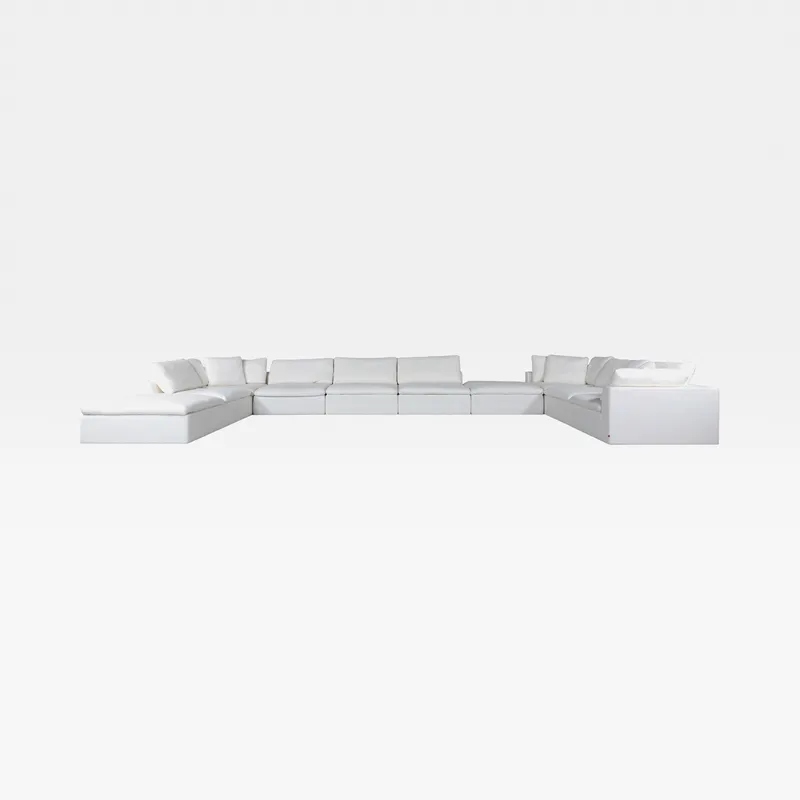 SUNLIGHT SP armless modular chair white - large