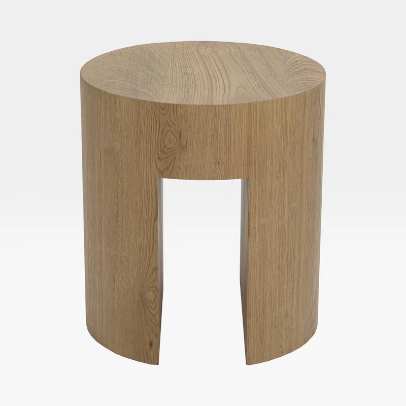 COLOSSEUM side table natural - dia 50cm