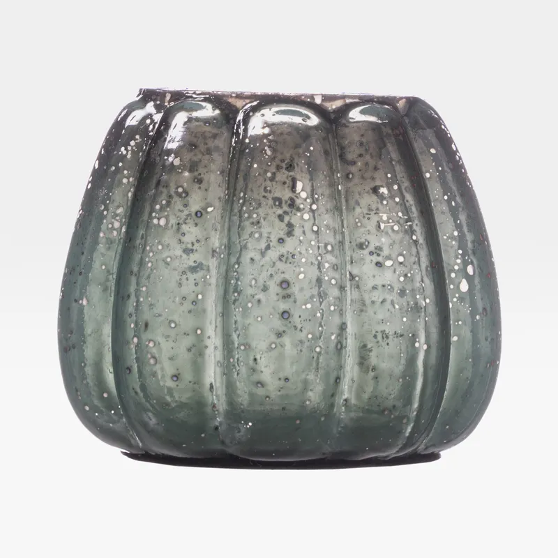 VERDI tea light holder green - H6cm